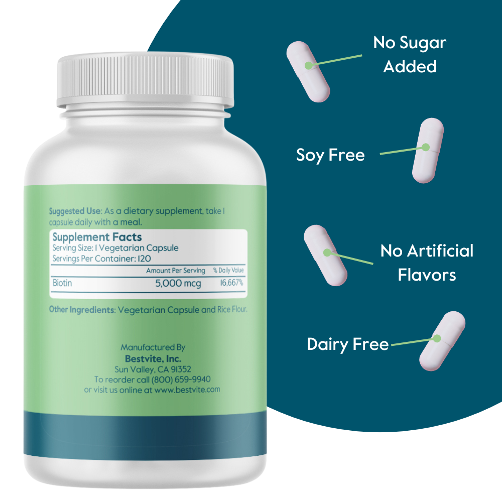 Biotin 5000mcg