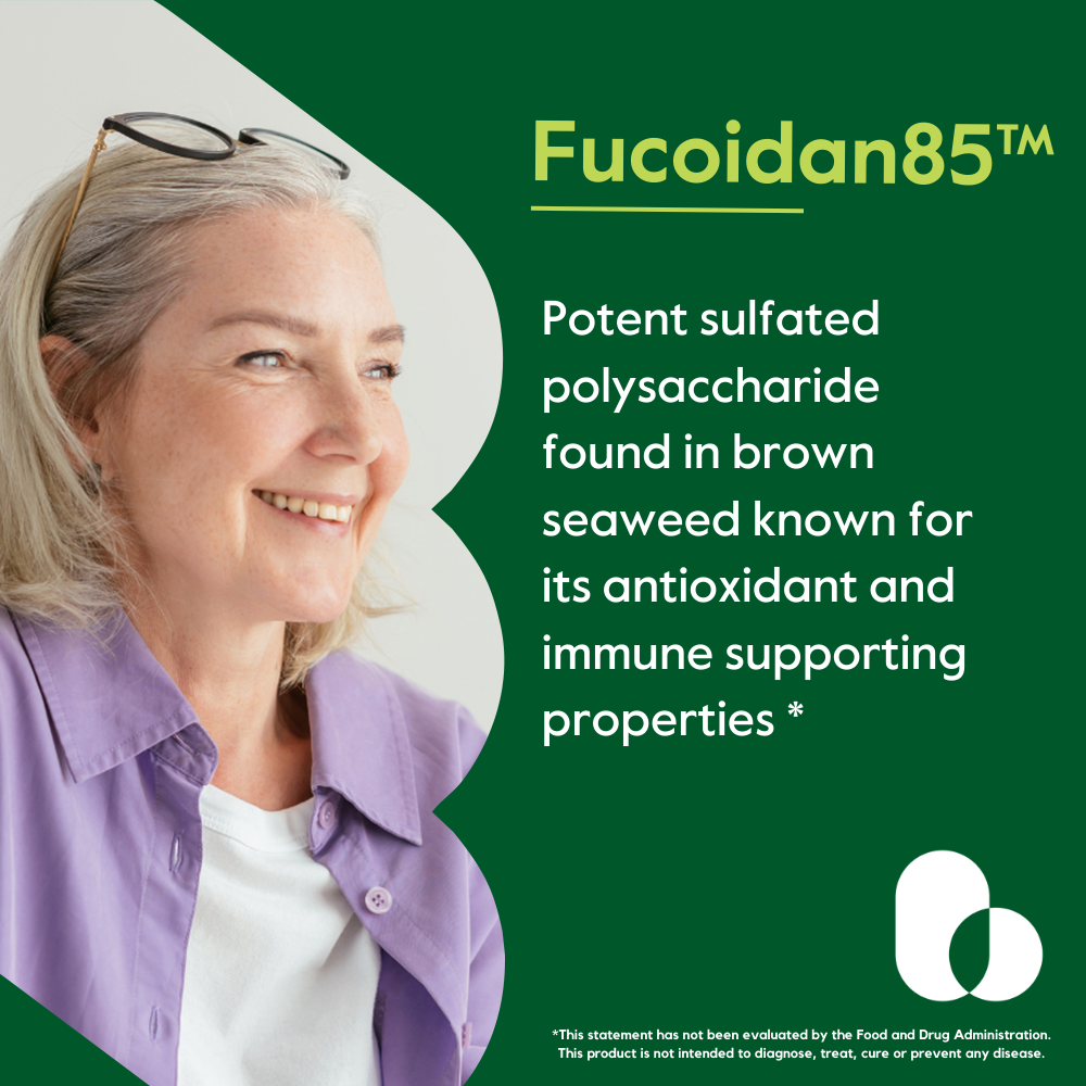 Fucoidan 85% 500 mg (Will Ship After: April 7th, 2025)