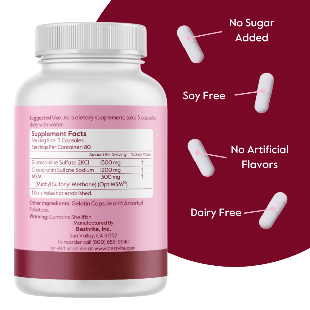 Glucosamine / Chondroitin /MSM 500 / 400 / 100