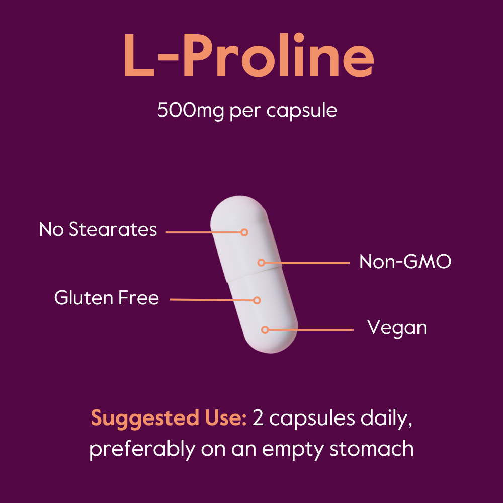L-Proline 500mg