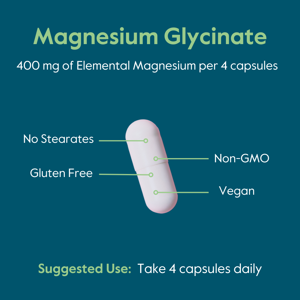 Magnesium Glycinate 400mg per Serving
