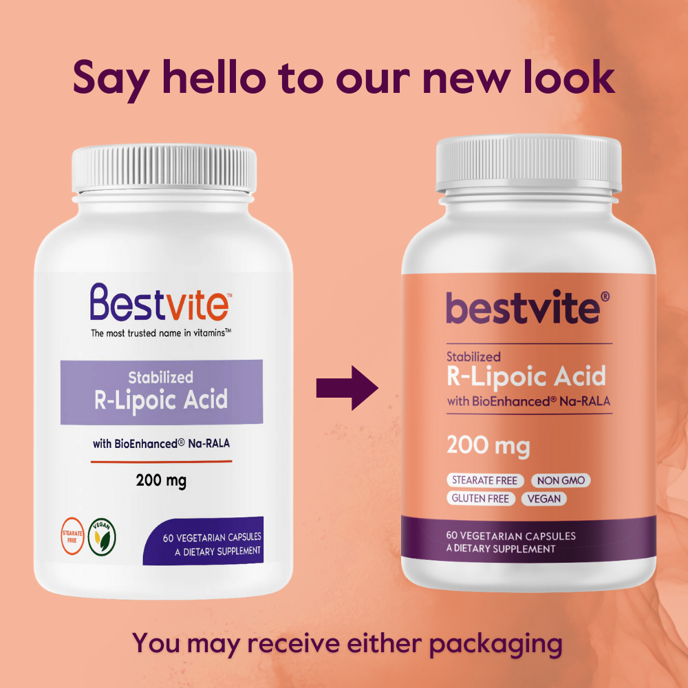 R-Lipoic Acid 200mg w Biotin