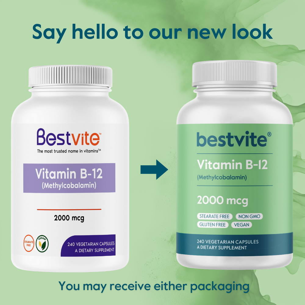 Vitamin B12 (Methylcobalamin) 2000mcg