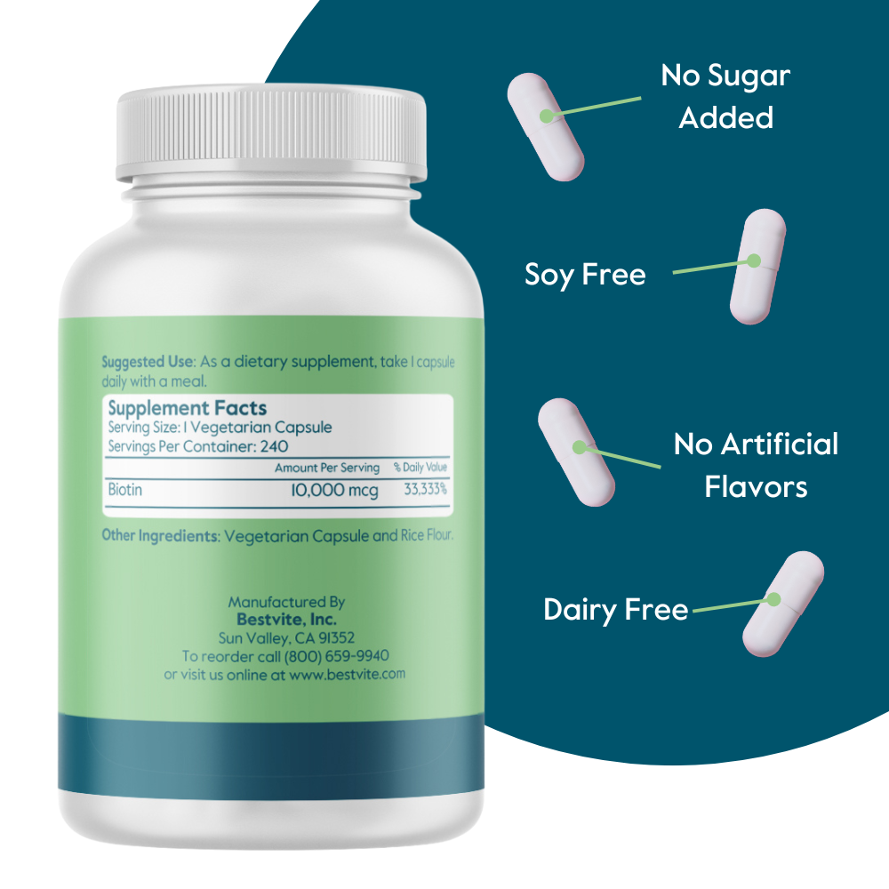 Biotin 10,000mcg