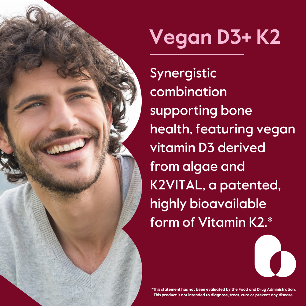 Vegan Vitamin D3 w Vitamin K2