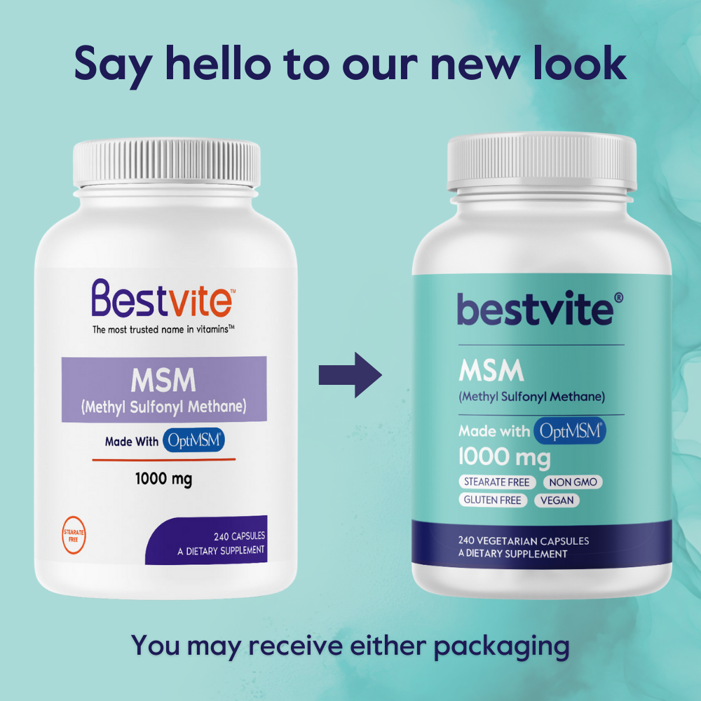 MSM 1000mg with OptiMSM®