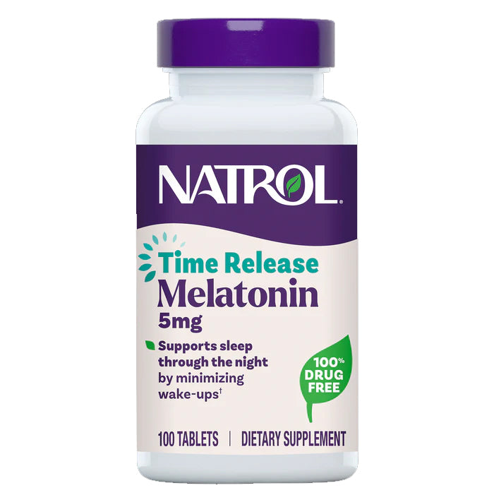 Natrol, Melatonin 5mg Time Release (100 Tablets)