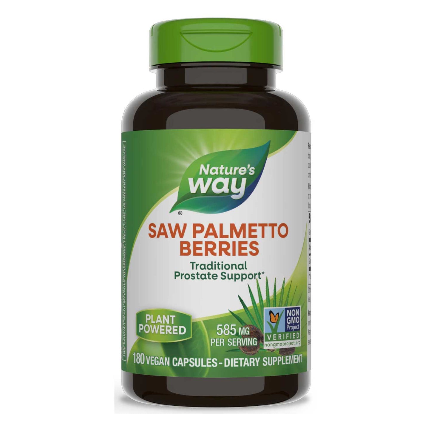 Nature's Way, Saw Palmetto Berries 585mg (180 Capsules)