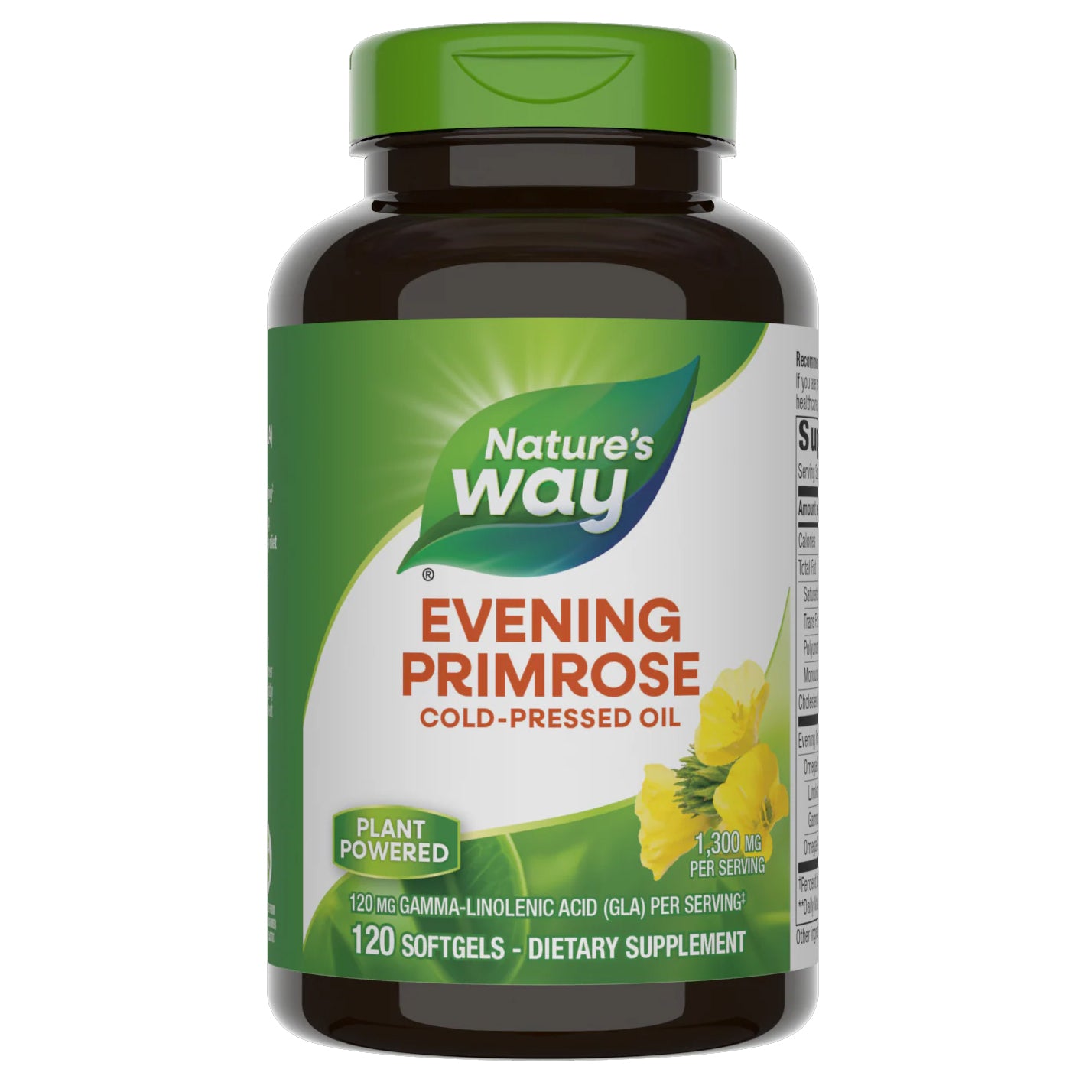 Nature's Way, Evening Primrose Oil 1300mg High Potency (120 Softgels)