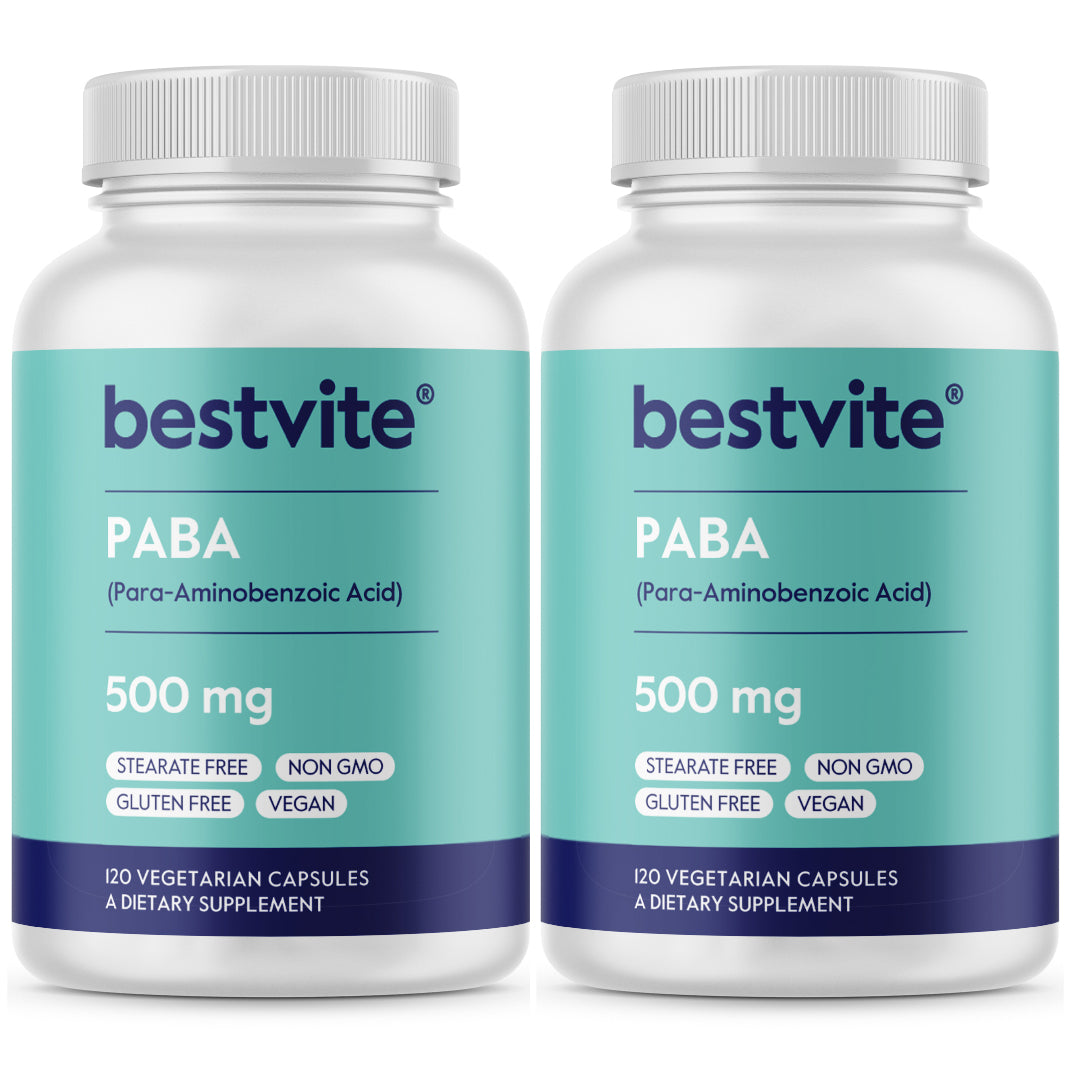 PABA (Para-Aminobenzoic Acid) 500mg