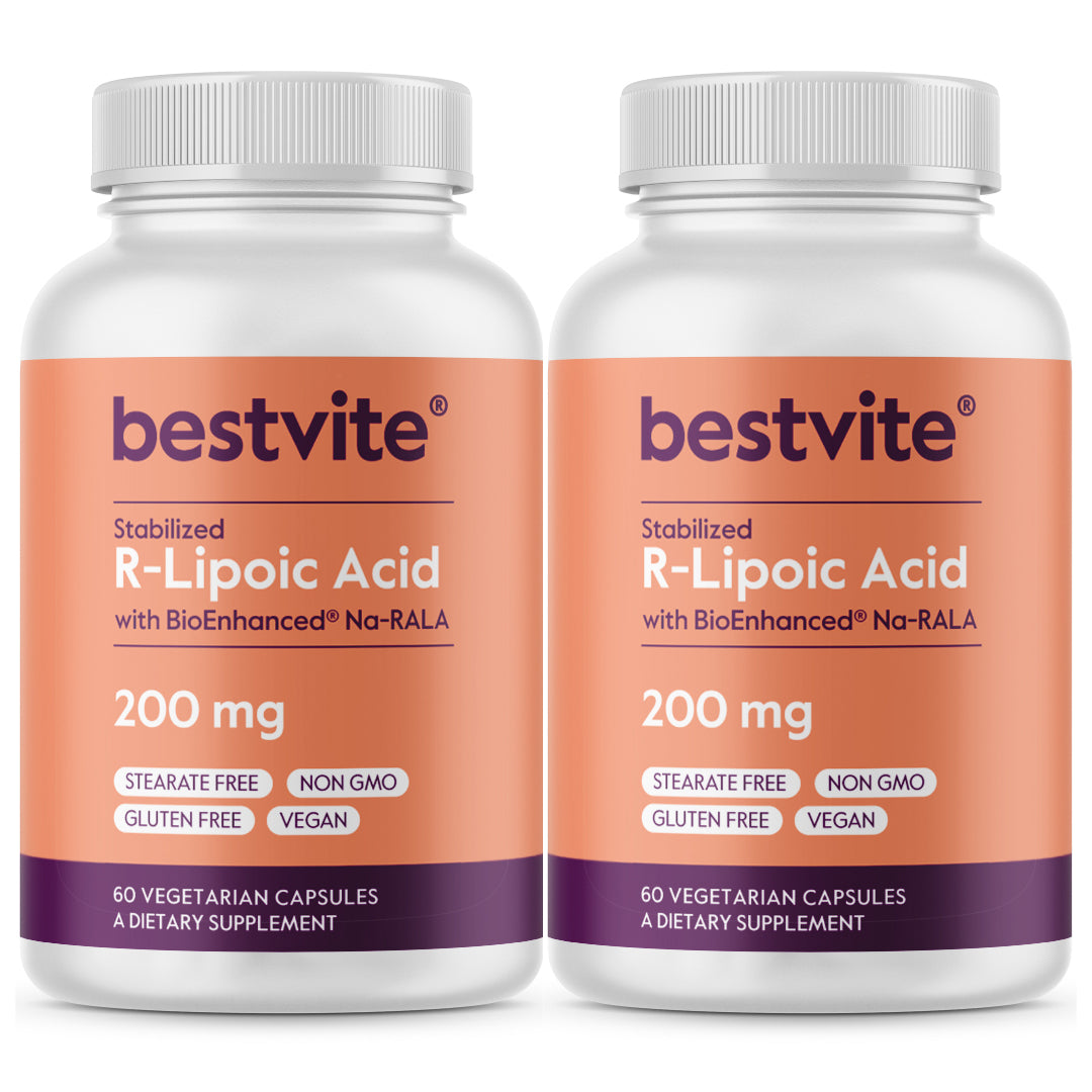 R-Lipoic Acid 200mg w Biotin