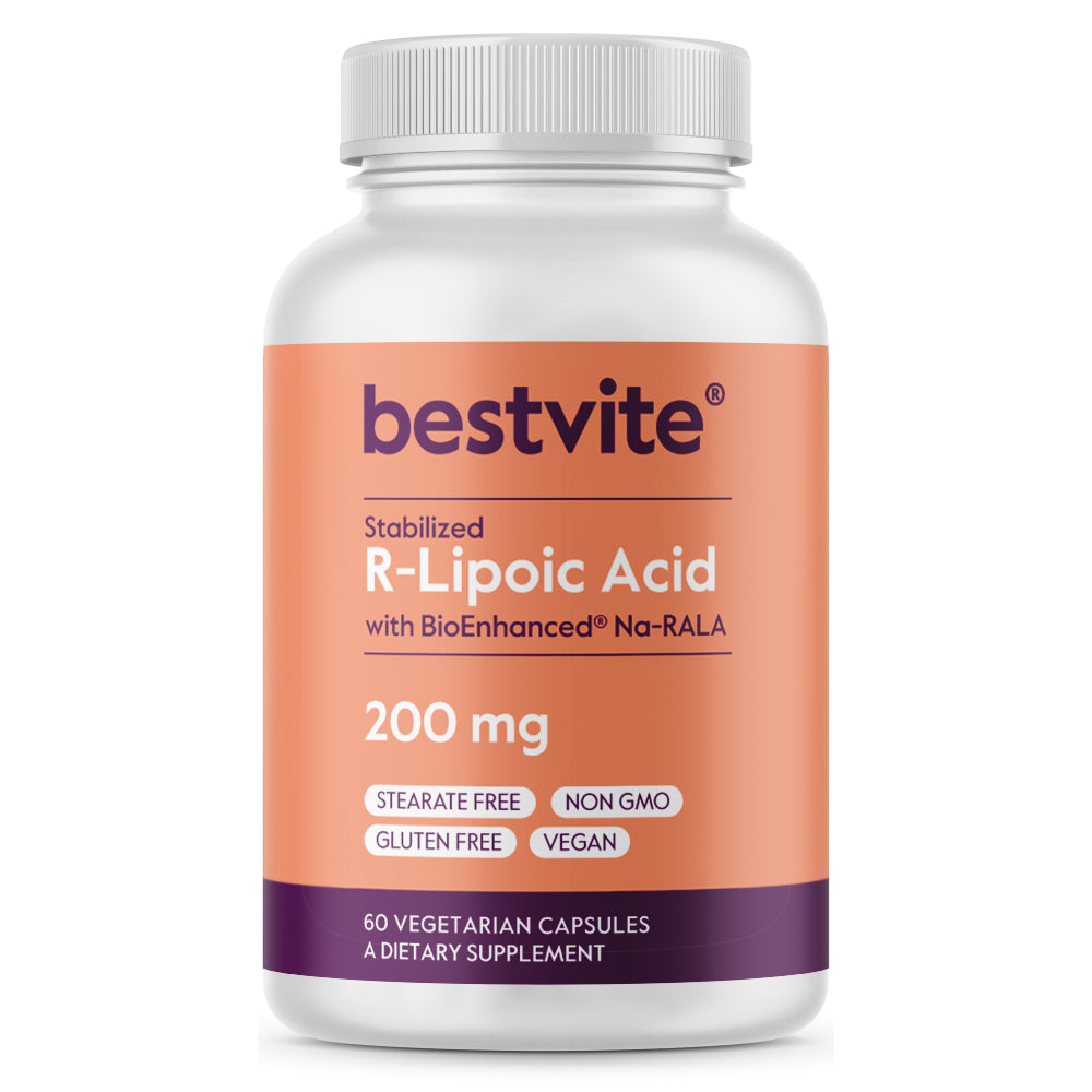 R-Lipoic Acid 200mg w Biotin