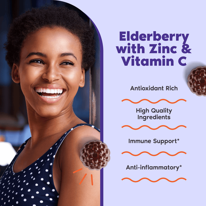 besties™ Elderberry Gummies w Vitamin C and Zinc