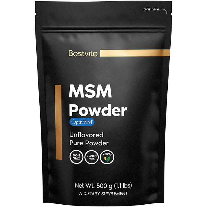 MSM Powder with OptiMSM 500g (1.1 lbs)