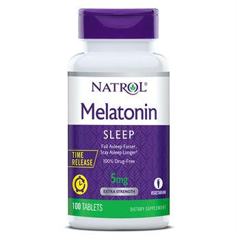 Natrol, Melatonin 5mg Time Release (100 Tablets)