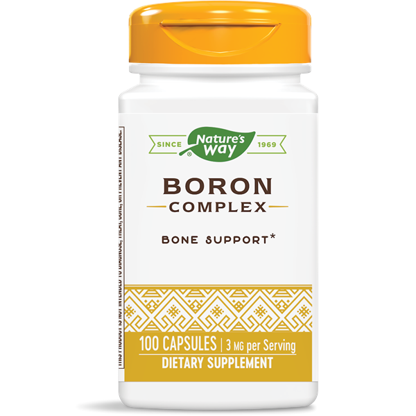 Nature's Way, Boron 3mg (100 Capsules)