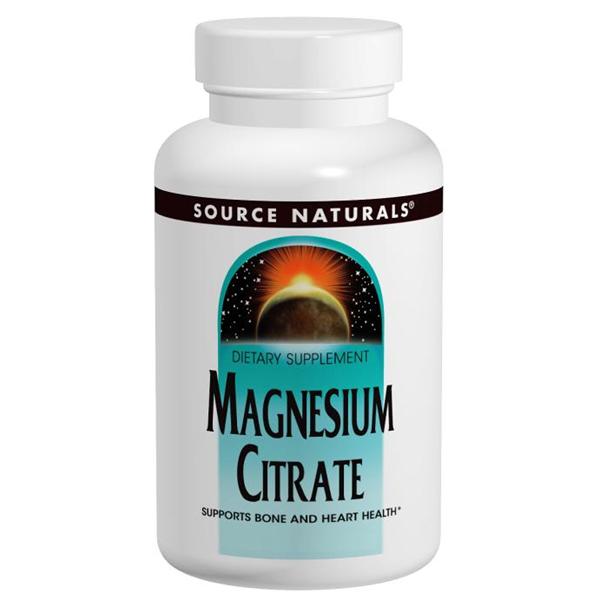 Source Naturals, Magnesium Citrate 133mg (180 Capsules)