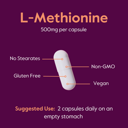 L-Methionine 500mg