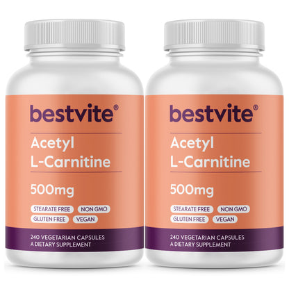 Acetyl L-Carnitine 500mg (Vegan) | Bestvite.com - The Most Trusted Name in Vitamins Acetyl L-Carnitine 500mg (Vegan) | Bestvite.com - The Most Trusted Name in Vitamins