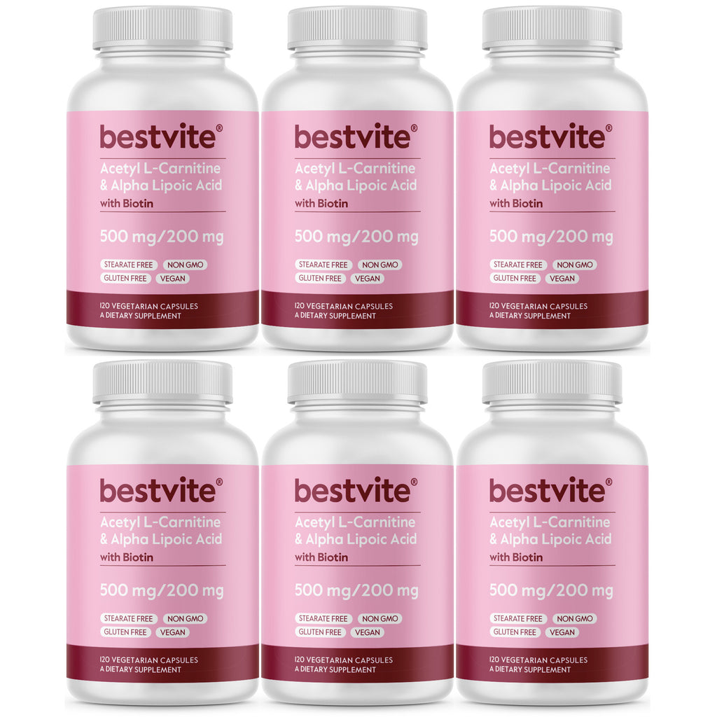 alpha lipoic acid & acetyl l-carnitine Acetyl Carnitine, Alpha Lipoic Acid & NADH pack of 60 capsules