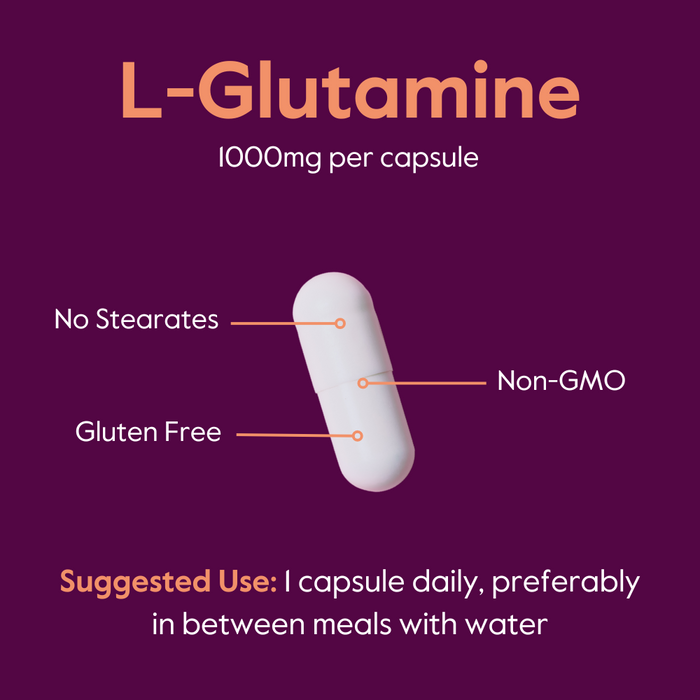 L-Glutamine 1000mg Free Form