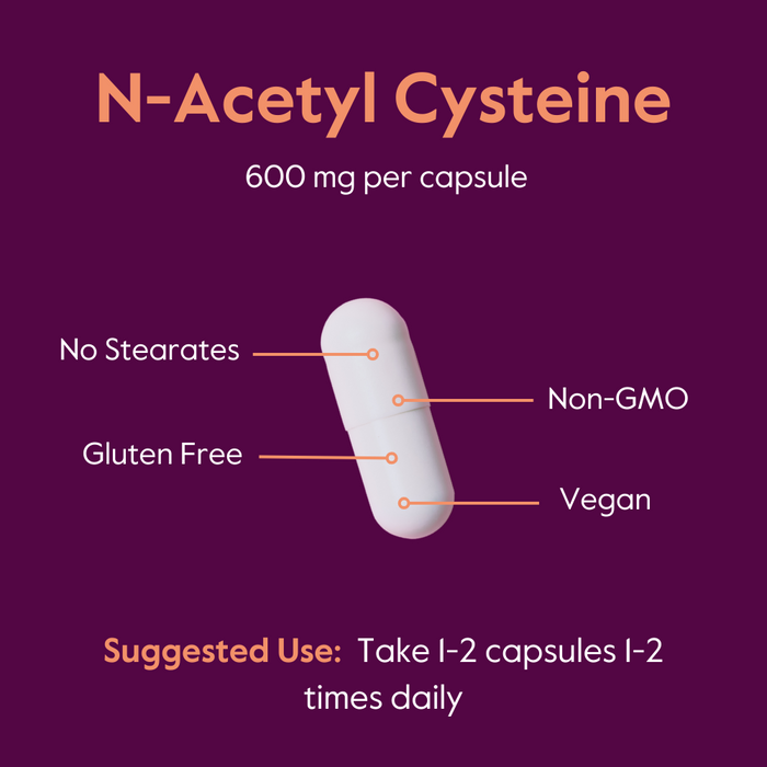 N-Acetyl Cysteine 600mg (NAC)