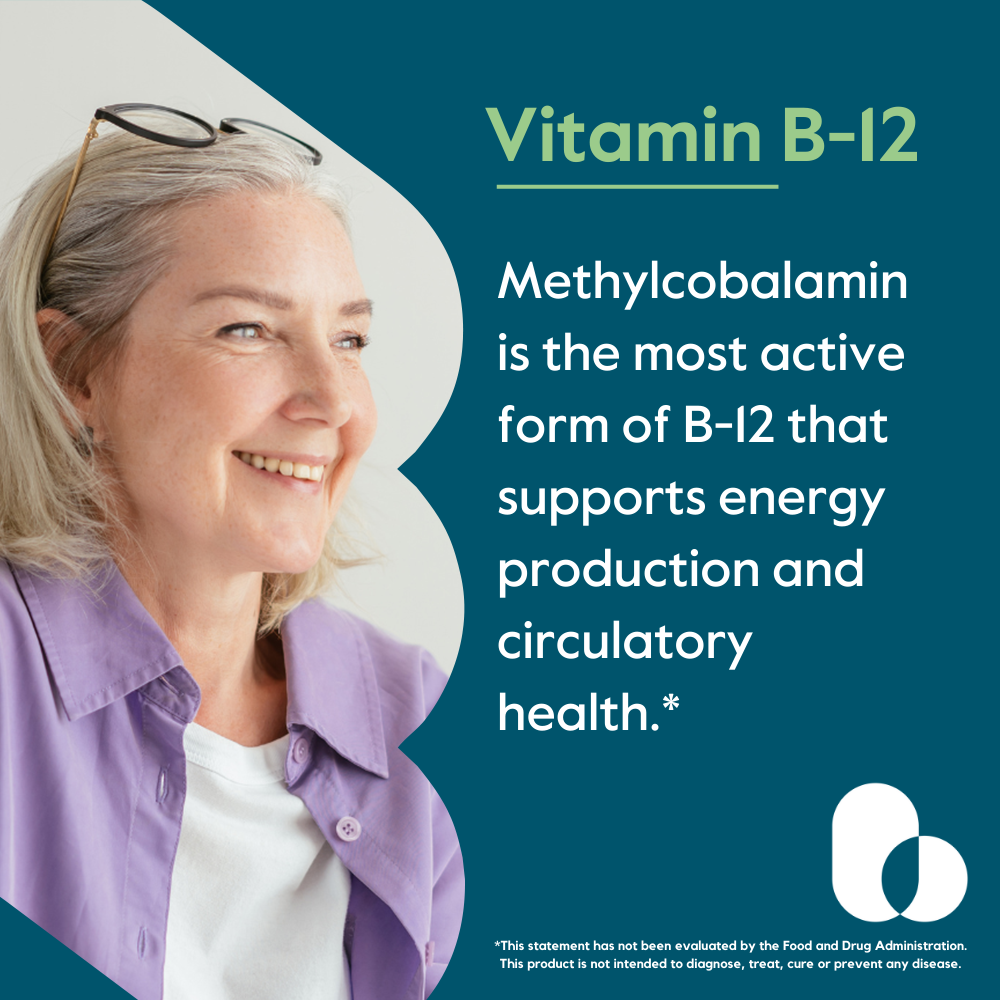 Vitamin B12 (Methylcobalamin) 5000mcg