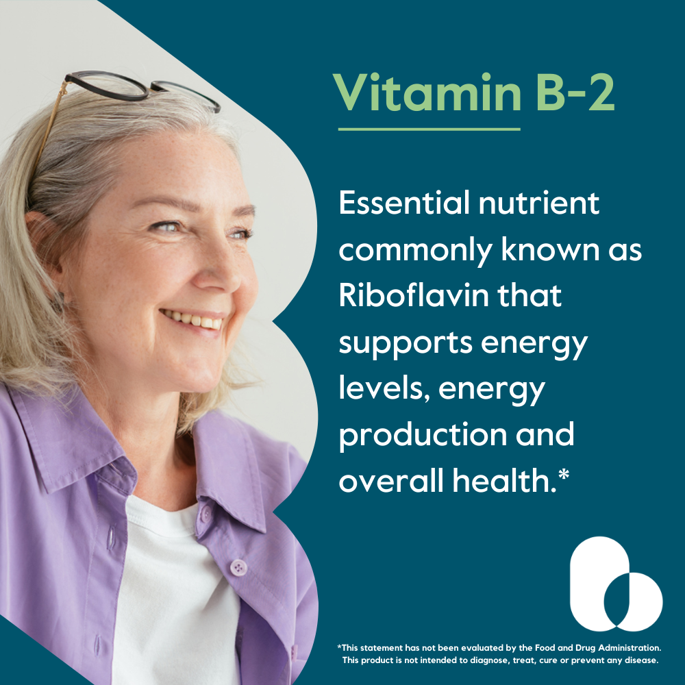 Vitamin B-2 (Riboflavin) 400mg