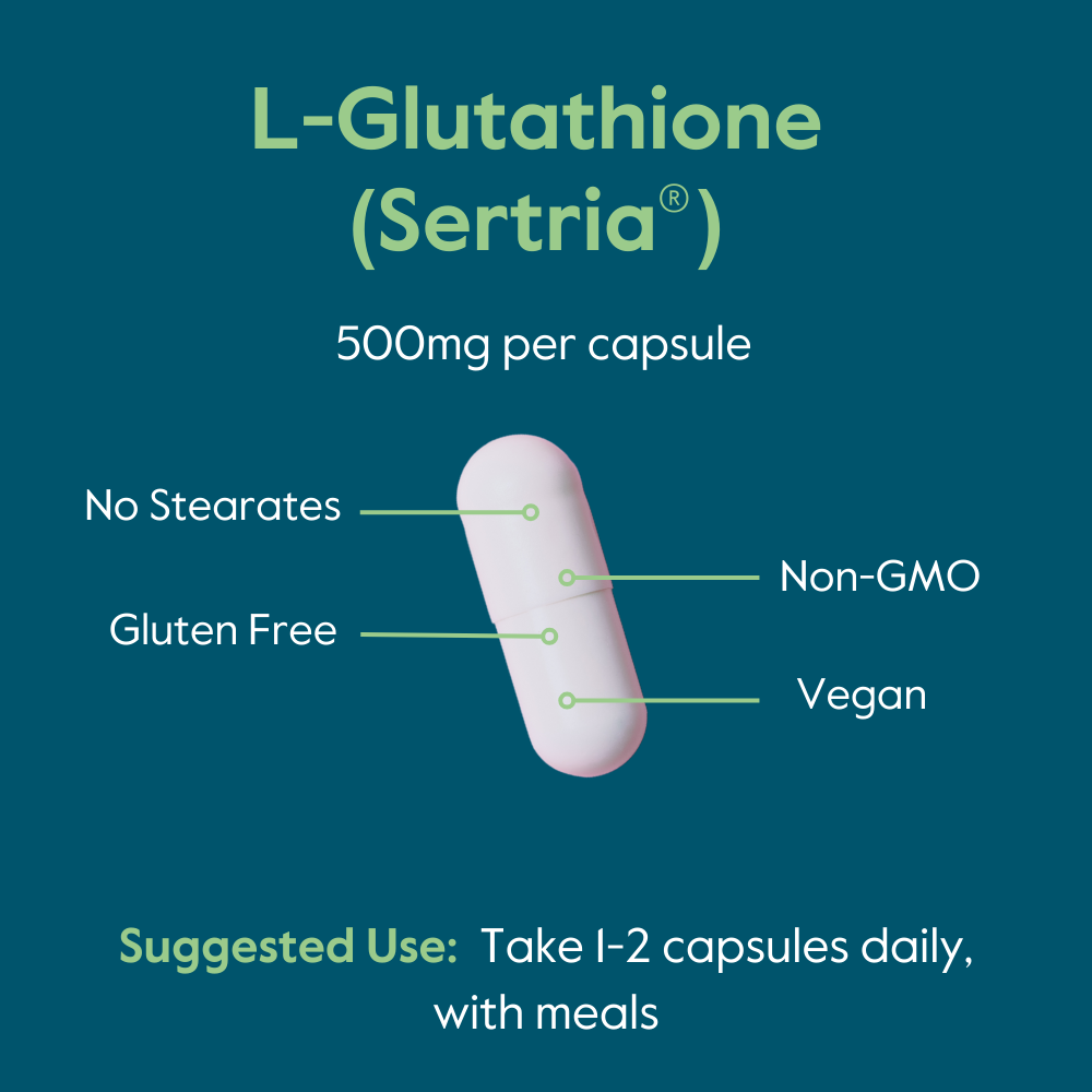 L-Glutathione (Made with Setria) 500mg