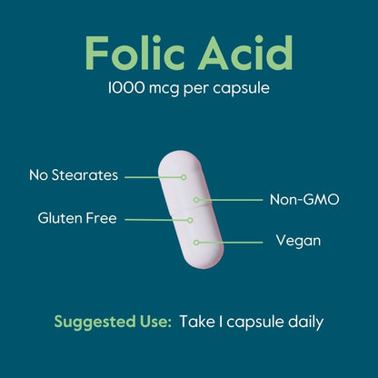 Folic Acid 1000mcg