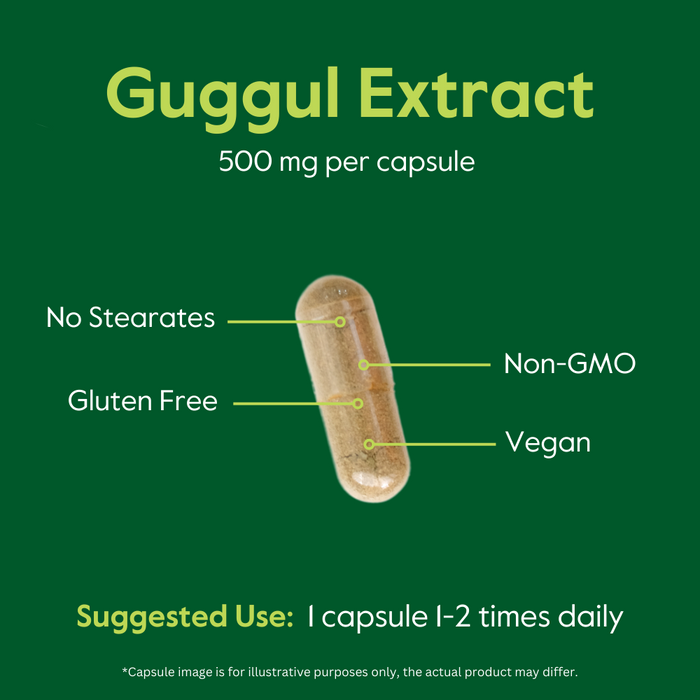 Guggul Extract 500mg (Gugulipid)