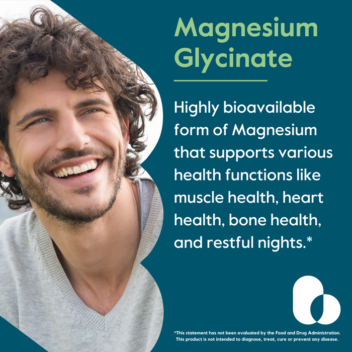 Magnesium Glycinate 400mg per Serving