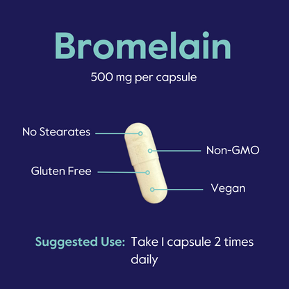 Bromelain 500mg (2400 GDU/g)