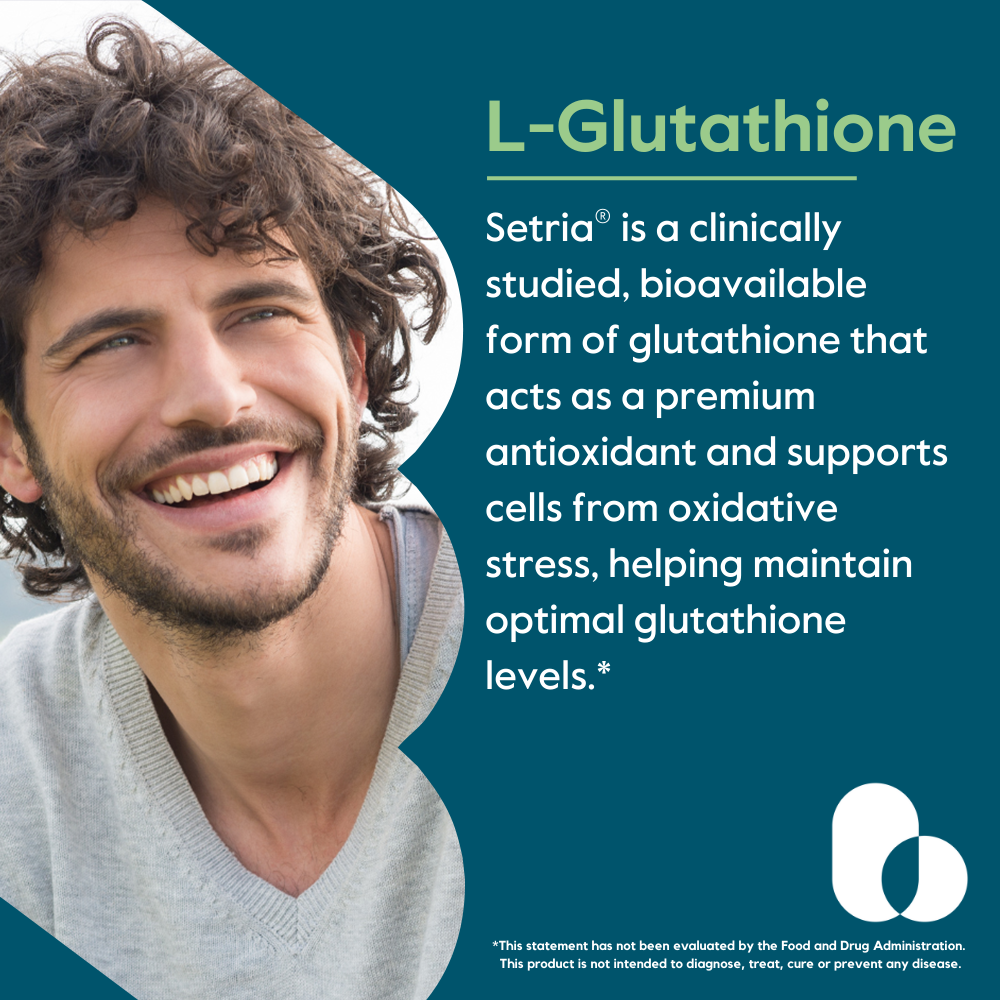 L-Glutathione (Made with Setria) 500mg