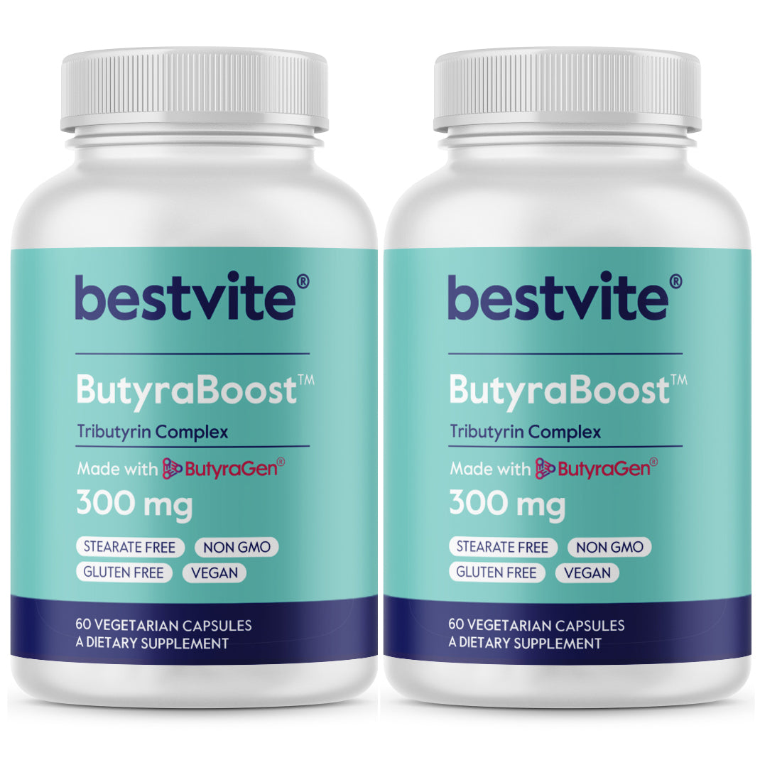 ButyraBoost™ (Tributyrin Complex) 300mg