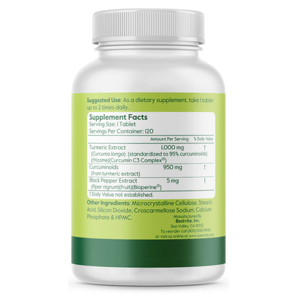 Curcumin 1000mg (Turmeric)
