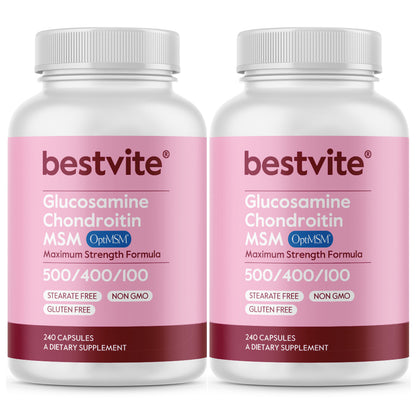 Glucosamine / Chondroitin  /MSM 500 / 400 / 100