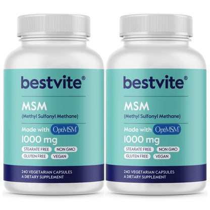 MSM 1000mg with OptiMSM®