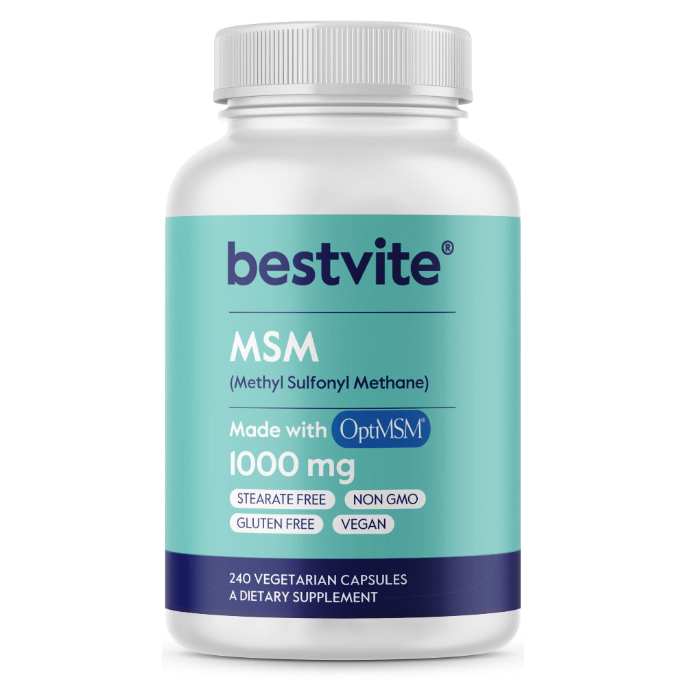 MSM 1000mg with OptiMSM®