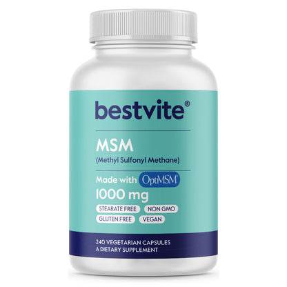 MSM 1000mg with OptiMSM®