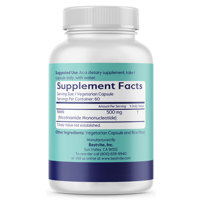 NMN (Nicotinamide Mononucleotide) 500mg