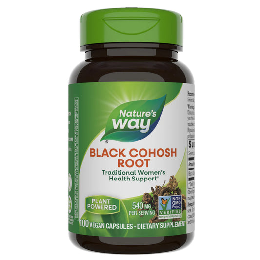 Nature's Way, Black Cohosh 540mg (100 Capsules)