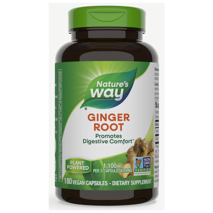 Nature's Way, Ginger Root 550mg (180 Capsules)