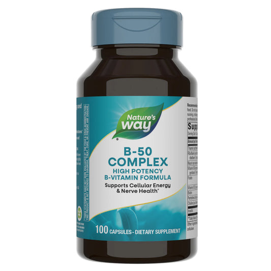 Nature's Way, B-50 Complex (100 Capsules)