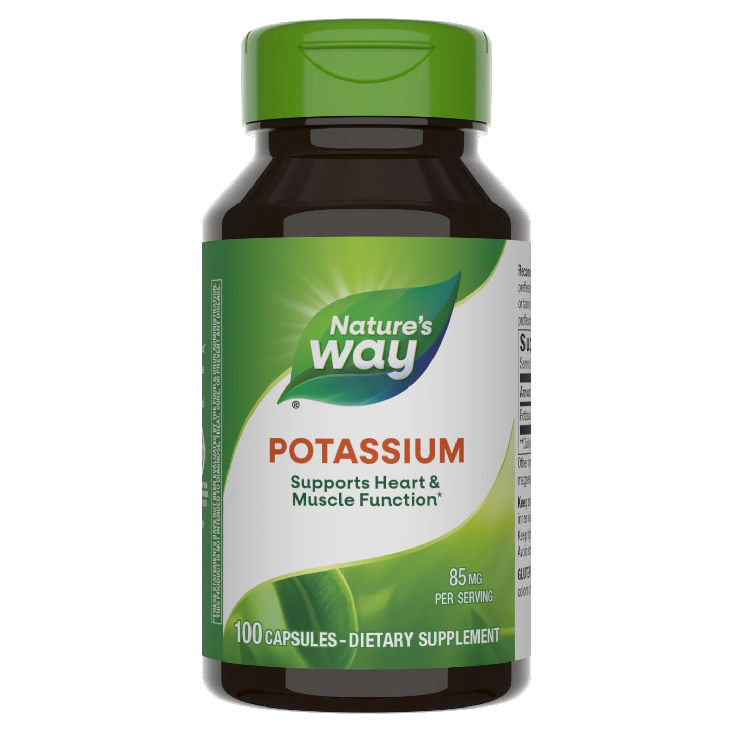 Nature's Way, Potassium 99mg (100 Capsules)