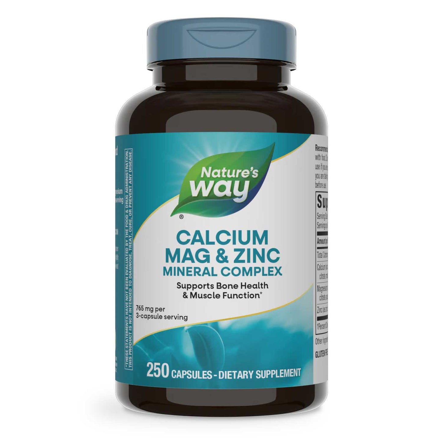 Nature's Way, Calcium Magnesium & Zinc (250 Capsules)