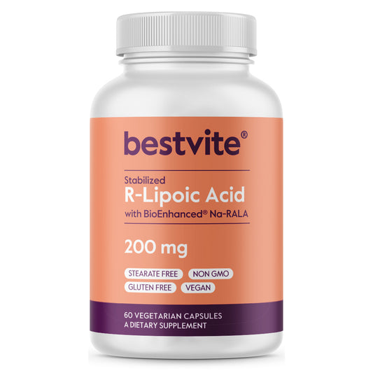 R-Lipoic Acid 200mg w Biotin