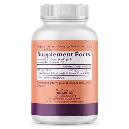 R-Lipoic Acid 300mg