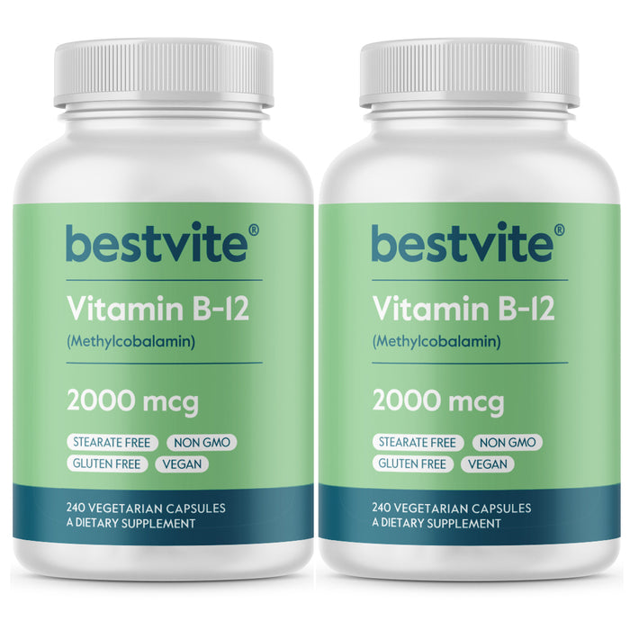 Vitamin B12 (Methylcobalamin) 2000mcg