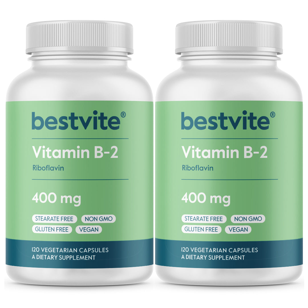 Vitamin B-2 (Riboflavin) 400mg